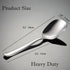 Large Serving Spoon, Premium 316L Stainless Steel Buffet Serving Spoon 9.5 Inch (1pack)...
