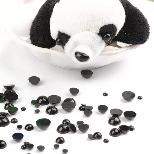 5700pcs Half Pearls for Crafts, DIY Accessory & Nail Art - Flatback Pearls (Black, 2/3/4/5/6/8/10mm)...