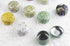 Candy Tins Jars Colorful Flower Metal Tin with Lid Empty Round Metal Storage Tin Cans Jars Containers Travel Storage Tins,for Making Candles Candy...