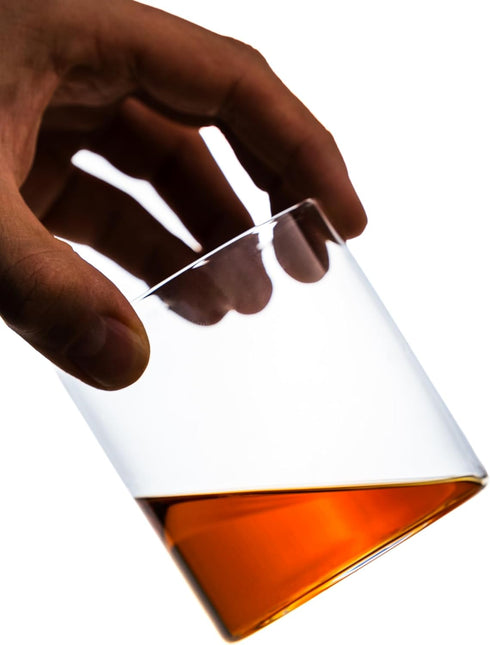 Amehla "Bare Ultra Thin Cocktail Glasses 12-ounce Double Old Fashioned Whiskey Glasses - Bar Set for use as Mixed Drinking Cup - Bourbon Tumblers,...