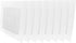 4 Inch Drywall Repair Kit, 8pcs Aluminum Wall Patch Repair Kit, Self Adhesive Fiberglass Dry Wall Patch Kits, Wall Repair Patch Kit for Broken Wal...