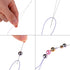 35 pcs (7Size) Beading Needles Stainless Needles Big Eye Needles with Bottle for Jewelry Making...