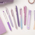 WRITECH Gel Pens Journaling Highlighters: Journal Set Aesthetic Assorted Pastel Color Ink 0.5mm Fine Point Retractable 0.7mm Black Pen Smooth Writ...