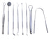 Complete Professional Dental Cleaning Kit with Plaque Remover and Tartar Scraper, Stainless Steel Oral Care Tools for Teeth Cleaning and Dental Hy...