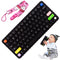 Baby Keyboard Teething Toys for Babies 0-3, 0-6, 6-12 Months | Soft Silicone Baby Keyboard Teethers Toys | Baby Fidget Toys 0-6 Months | Infant Te...
