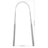 Tongue Cleaner Tongue Scraper - Stainless Steel Tongue Brush Eliminate Bad Breath With Non-synthetic Grip...