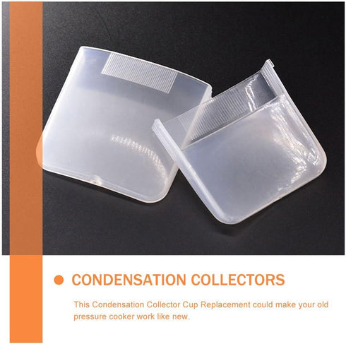 10pcs Rice Cooker Water Box Plastic Storage Boxes Mini Essentials Plastic Water Cups Instants Pot Steam Catcher Condensation Water Collector Rice ...