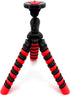 12" Inch Tripod w/Flexible Spider Disc Legs with Quick Release Plate and Bubble Level for All Cameras + eCostConnection Microfiber Cloth...