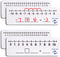 2 Pack -10 to10 Double Sided Dry Erase Number Line Board for Students?Teacher Supplies, Number Line for Classroom and Desk, Math Manipulatives for...