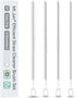 Heavy-Duty Straw Cleaner Brush Set - 4-Pack, 10-Inch & Multi-Diameter, Full Bristle Coverage, Large Grip Handle, for All Straw Sizes...