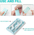 Holy rose Portable Dental Floss Picks Dispenser 2 Box,Travel Floss Case with Adult Floss Sticks 80Count,Portable Flosser Toothpick Perfect for Hom...