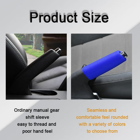 Gear Shift Knob Cover, Car Protect Accessories, Anti-Slip Auto Knob Gear Stick Protector, Silicone Automatic Gear Shift Knob Cover for Most Car Mo...