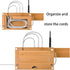 Charging Station Apple Watch Airpods Charger Stand iPhone Charging Dock Cable Management Wood Charging Station with 3 USB Ports Compatible with Ai...