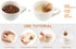 Tea Filter Bags, 300pcs Disposable Empty Tea Bags Tea Infuser Drawstring Teabags Safe Natural Material Tea Bags for Loose Leaf Herbs Teas (Round S...