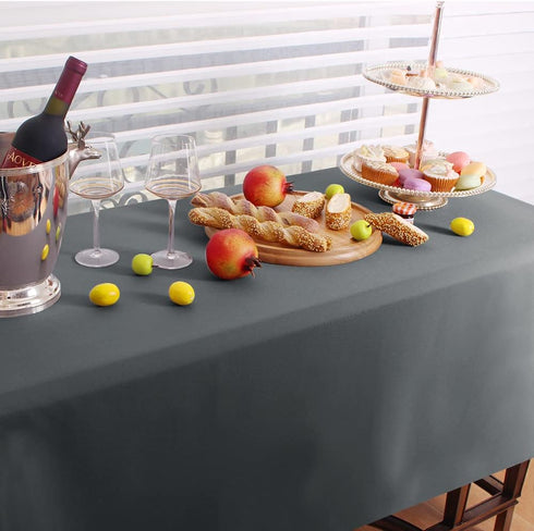 RYB HOME Waterproof Table Cloth for 6 ft Rectangle Tablecloth Scratch Resistant, Wrinkle Free Spillproof Washable Outdoor Indoor Table Cover Dinin...