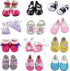 SOTOGO 12 Pairs of 18 Inch Doll Shoes Fits for American 18 Inch Doll Include Sandals Leather Shoes Ballet Shoes...