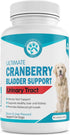 Wanderfound Pets Ultimate Cranberry Bladder UTI Support Supplement for Dogs - Dog Urinary Tract Infection Incontinence Formula with Cordyceps Mush...