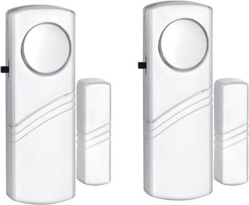 Door Window Alarm for Home, 90DB Wireless Sensor Door Window Burglar Alarm-Door Alarms for Kids Safety, Doorbell Alarms for Office House Window Po...
