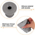 uxcell Drain Pipe Seal Ring, Silicone Ring Washing Machine Sealing Plug, Anti-Odor Floor Drain Plug Sewer Pipe Seal Ring Sealing Cover for 35-40mm...