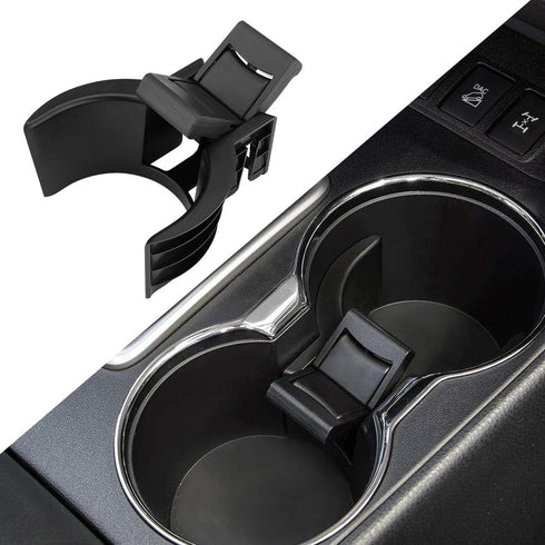JoyTutus Cup Holder Compatible with Toyota Highlander 2014-2019, Upgraded More Steady, Center Console Cup Holder Insert Divider, Replacement for H...