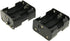 E-outstanding AA Battery Holder 2Set 6x1.5V AA Black Thicken Battery Holder Case Box with I Type Wired Battery Clip Standard Snap Connector...