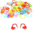 100Pcs/set Colorful Plastic Knitting Crochet Locking Stitch Markers Crochet Latch Knitting Tools Needle Clip Hook FBA......