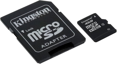Kingston 4 GB microSDHC Class 4 Flash Memory Card SDC4/4GB...