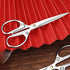 6.3 inch All Stainless Steel Office Scissors,Ultra Sharp Blade Shears,Sturdy Sharp Scissors for Office Home School Sewing Fabric Craft Supplies Mu...