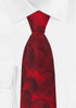 Jacob Alexander Men's Happy Valentine's Bubble Love Hearts Pattern Pre-Tied Zipper Neck Tie - Dark Red...