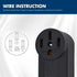 NEMA 14-50R Receptacle 3-Pole 4-Wire Surface Mount Power Receptacle 250V 50A UL Listed, bekca Black (NEMA 14-50R)...