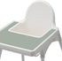 High Chair Placemat Compatible with IKEA Antilop Baby High Chair - Dishwasher Safe, BPA Free Silicone Placemats – Baby Led Feeding Foods Placemat ...