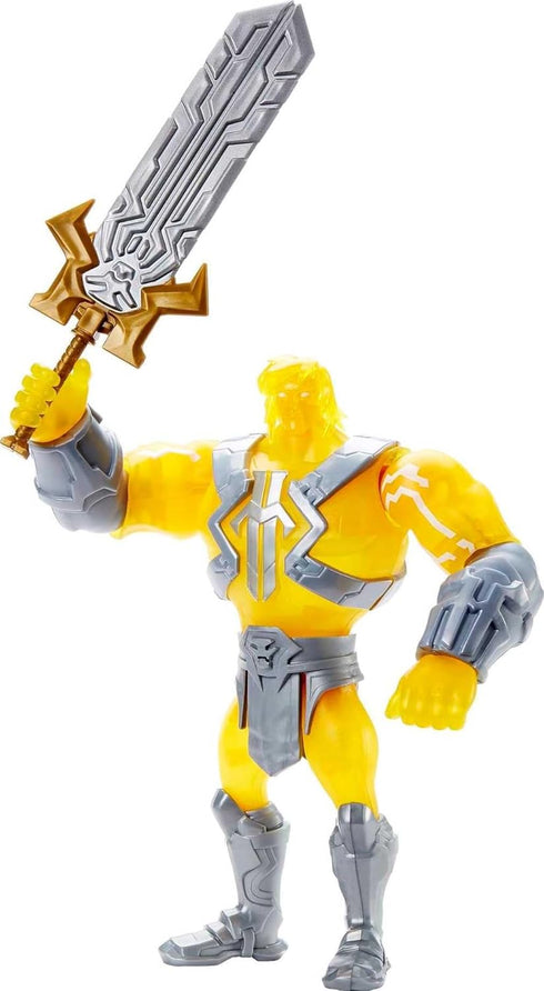 Masters of the Universe and He-Man He-Man Large Figure with Accessory Inspired by Motu Netflix Animated Series, 8.5in Collectible Toy...