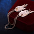 Angel Wings Tassel Chain Brooch Collar Pins. Rhinestone Metal Feather Lapel Pin, Suit Coat Breastpin for Women Men's Accessories...