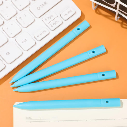 4.5 Inch Replacement Stylus Drawing Pen 4 Pieces Toddler Drawing Tablet Pens Kids' Electronics Pens with 4 Hanging Rope for LCD Writing Tablet (Bl...