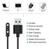 Charging Cable Compatible with WZWNEER Smart Watch Charger Cable USB Portable Magnetic Charging Cord for LUOBA Replacement Charger Cable Accessori...