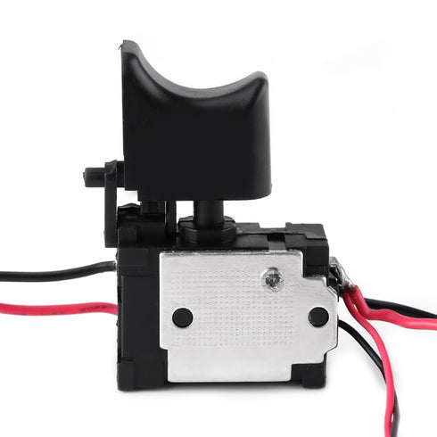 Electric Drill Switch, 7.2 V - 24 V Electric Power Tool, Lithium Battery Cordless Replacement Drill Speed Control Trigger Switch with Small Light ...