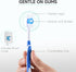 4 Pack Toothbrushes for Adults - Individually Wrapped Medium Bristle Toothbrushes with Covers - Blue - Convenient & Affordable Dental Care for Tra...