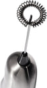 Ozeri Deluxe Milk Frother and 12 oz Frothing Pitcher in Stainless Steel, with Extra Whisk Attachment...
