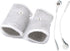 E-stim Adjustable Fabric Silver Thread Conductive Loop Accessories for Tens Stim Finger Massager Accessories...