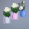 Chezmax Flower Pot Silicone Sticky Vase 3PCs Hanging Decorative Reusable Wall-Mounted Flower Vase...