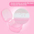 Dental Orthodontic Retainer Container Cleaning Case,Denture Bath Box Case Cup Holder, Mouthguard Storage Soaking Case - Pink...