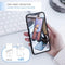 Finger Ring Stand, Lamicall Cell Phone Holder : Universal Phone Ring Cradle Kickstand Compatible with Phone Xs Max XR X 8 7 6 6s Plus 5s, Galaxy S...