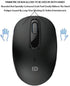 MiraCase Comfortable 2.4 GHz Long Range Silent Wireless Mouse | 1600 DPI | 30ft Working Distance | Battery Included | Black...