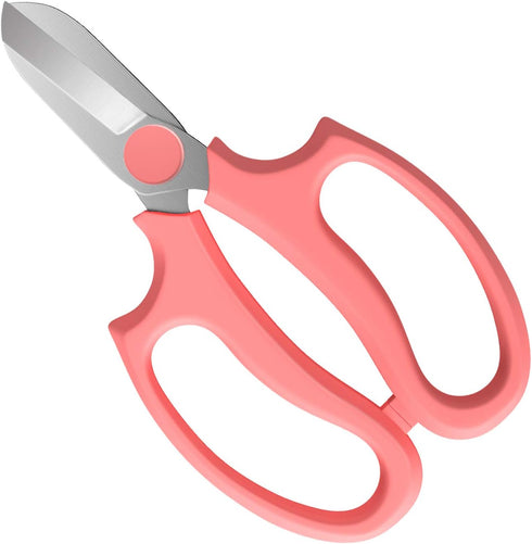 Flower Scissors, Strong Floral Shears, Premium Steel Garden Pruning Shears Floral Fruits Leaf Scissors Hand Pruner Snip Trimming Tool for Gardenin...