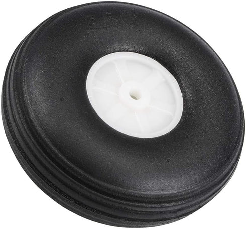 uxcell Tire and Wheel Sets for RC Airplane,PU Sponge Tire with Plastic Hub,2.5" 2pcs...