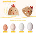 Fresh Egg Brush Cleaner,1pcs Maillard Wind Color Egg Cleaner for Fresh Eggs,Egg Washer for Fresh Eggs,Cleaning Tools for Egg Washer...