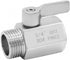 Stainless Steel Garden Hose Shut Off Valve 3/4" GHT Thread Heavy Duty Ball Valve Connector...