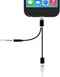 2 in 1 Lightning Adapter for iPhone 7/7 Plus, Cell Connectors Lightning Charger and 3.5mm Earphone Stereo Jack Cable Adapter for iPhone 7/7 Plus/6...