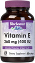 Bluebonnet Nutrition Vitamin E 400 IU (268 mg) Mixed Tocopherols Softgels, Free Radical Portection & Cardiovascular Support, Gluten-Free, Dairy-Fr...