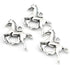 50pcs Horse Charms Pendants Alloy DIY Bracelet Necklace Jewelry Making Craft Accessories 20x15mm (Antique Silver)...